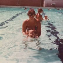Swimming Lesson with Mom