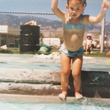 Kerri Taking The Plunge