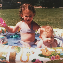 Kerri &amp; Lyndi in the Pool